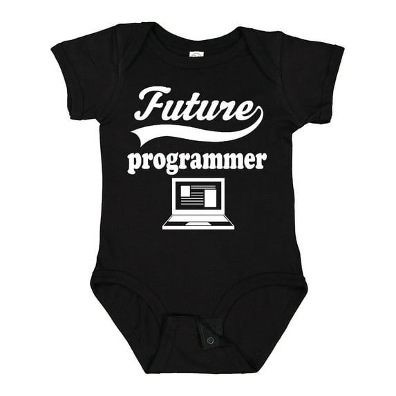 Inktastic Future Computer Programmer Shirt Childs Job Boys or Girls Baby Bodysuit