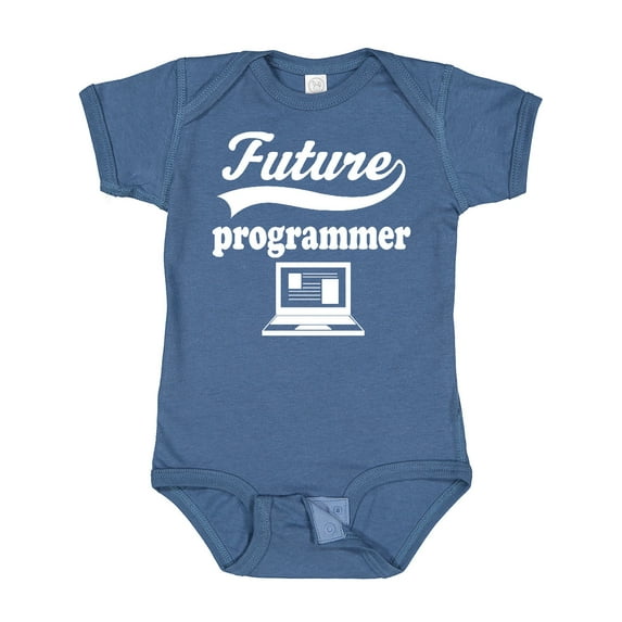 Inktastic Future Computer Programmer Shirt Childs Job Boys or Girls Baby Bodysuit
