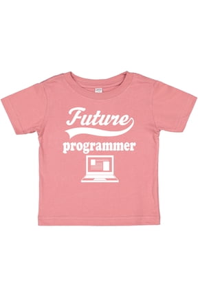 Future Computer Programmer Shirt Childs Job Boys or Girls Baby T-Shirt