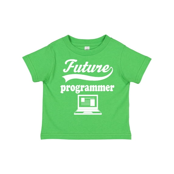 Inktastic Future Computer Programmer Shirt Childs Job Boys or Girls Toddler T-Shirt