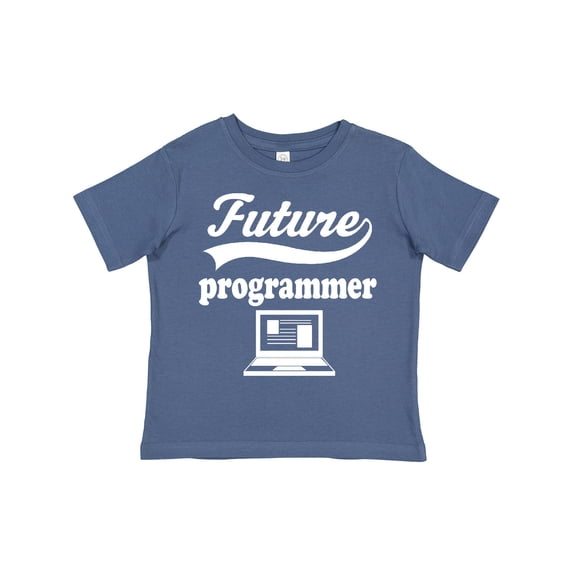Inktastic Future Computer Programmer Shirt Childs Job Boys or Girls Toddler T-Shirt