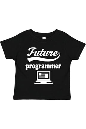 Future Computer Programmer Shirt Childs Job Boys or Girls Toddler T-Shirt