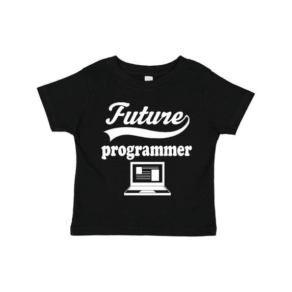 Inktastic Future Computer Programmer Shirt Childs Job Boys or Girls Toddler T-Shirt