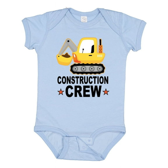 Inktastic Future Construction Worker Crew Boys Baby Bodysuit