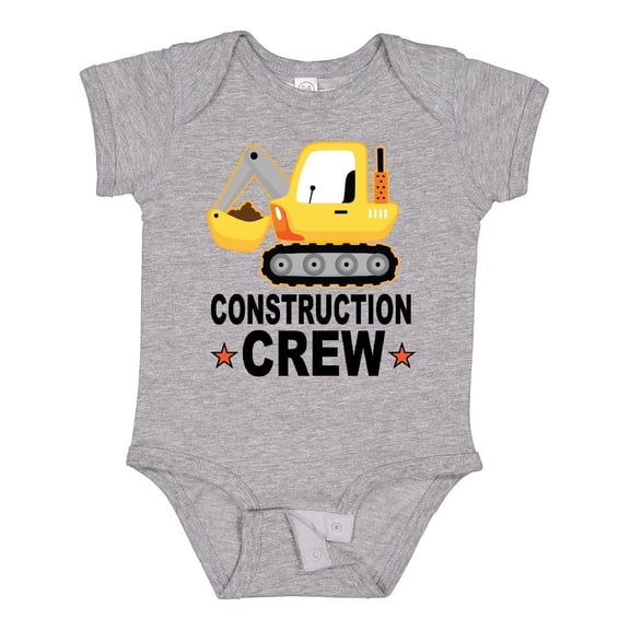 Inktastic Future Construction Worker Crew Boys Baby Bodysuit