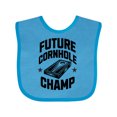 thumbnail image 1 of Inktastic Future Cornhole Champ Lawn Game Boys or Girls Baby Bib, 1 of 4