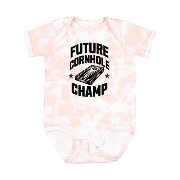 Inktastic Future Cornhole Champ Lawn Game Boys or Girls Baby Bodysuit
