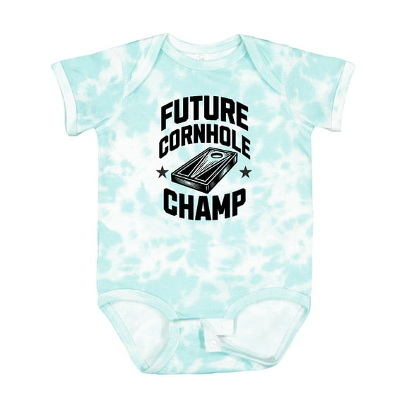 Inktastic Future Cornhole Champ Lawn Game Boys or Girls Baby Bodysuit