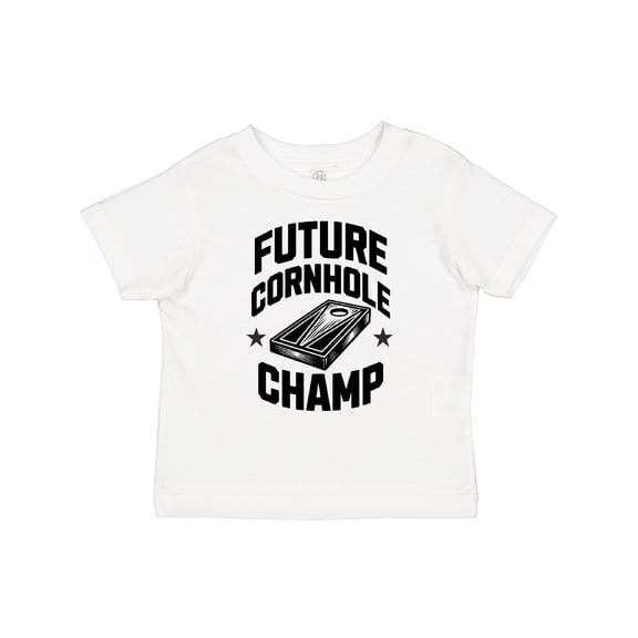 Inktastic Future Cornhole Champ Lawn Game Boys or Girls Toddler T-Shirt