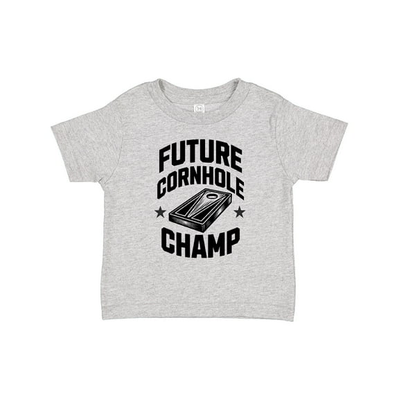 Inktastic Future Cornhole Champ Lawn Game Boys or Girls Toddler T-Shirt