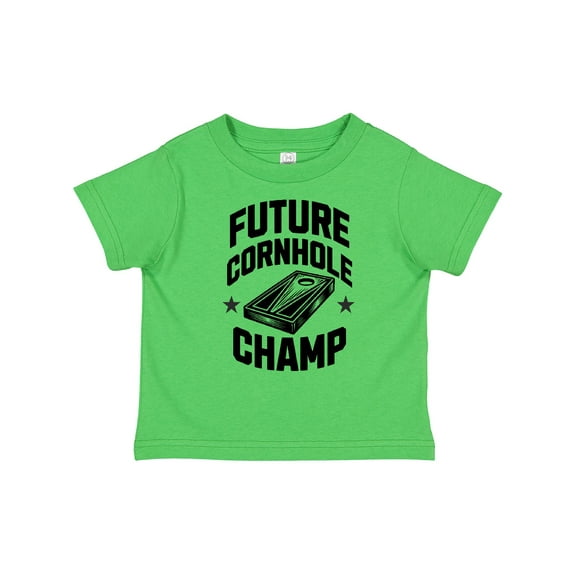 Inktastic Future Cornhole Champ Lawn Game Boys or Girls Toddler T-Shirt