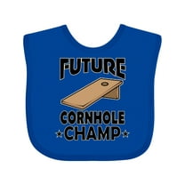 Inktastic Future Cornhole Player Boys or Girls Baby Bib