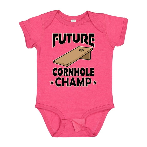 Inktastic Future Cornhole Player Boys or Girls Baby Bodysuit