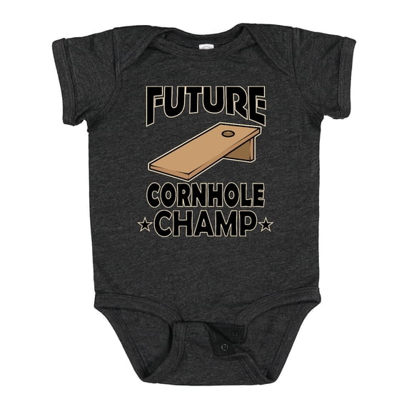 Inktastic Future Cornhole Player Boys or Girls Baby Bodysuit