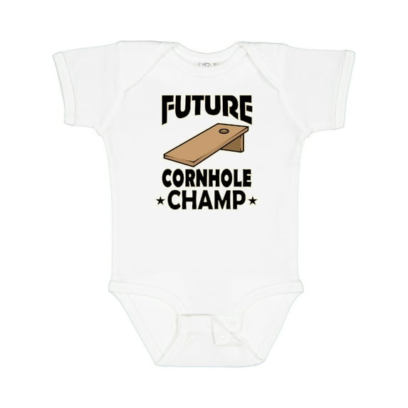 Inktastic Future Cornhole Player Boys or Girls Baby Bodysuit