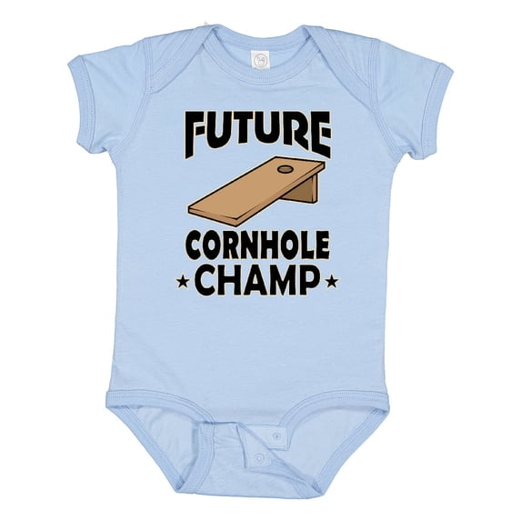 Inktastic Future Cornhole Player Boys or Girls Baby Bodysuit