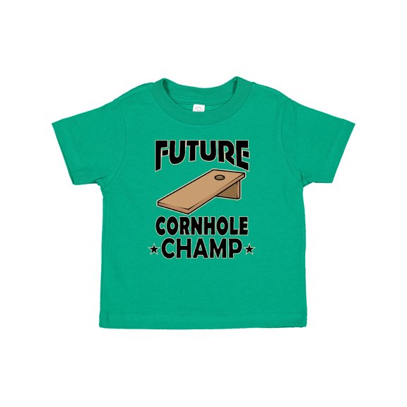 Inktastic Future Cornhole Player Boys or Girls Toddler T-Shirt