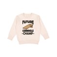 thumbnail image 1 of Inktastic Future Cornhole Player Toddler Sweatshirt, 1 of 4