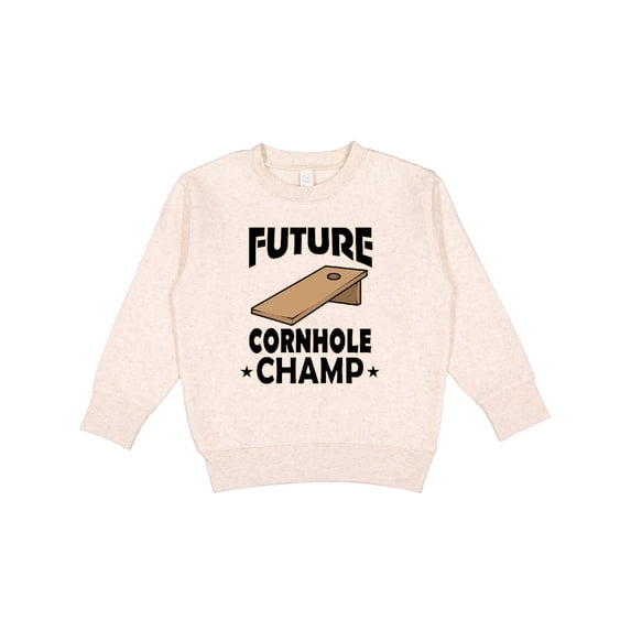 Inktastic Future Cornhole Player Toddler Sweatshirt