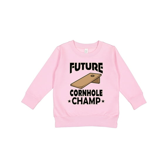 Inktastic Future Cornhole Player Toddler Sweatshirt