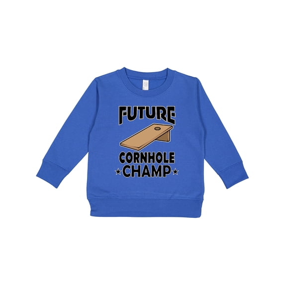 Inktastic Future Cornhole Player Toddler Sweatshirt
