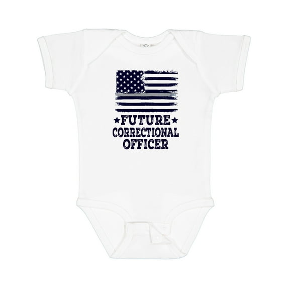 Inktastic Future Correctional Officer Boys or Girls Baby Bodysuit
