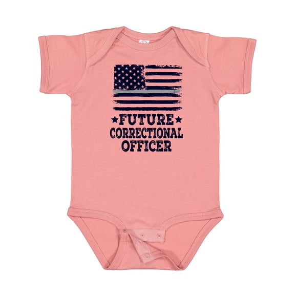 Inktastic Future Correctional Officer Boys or Girls Baby Bodysuit