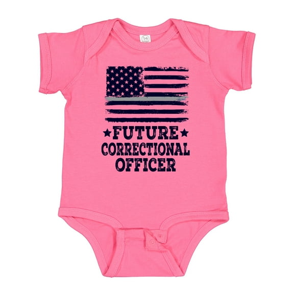 Inktastic Future Correctional Officer Boys or Girls Baby Bodysuit