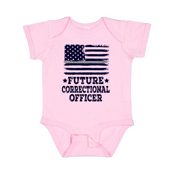 Inktastic Future Correctional Officer Boys or Girls Baby Bodysuit