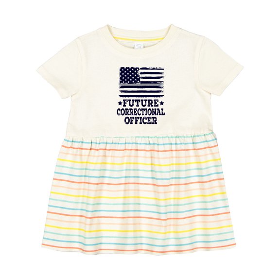 Inktastic Future Correctional Officer Girls Baby Dress