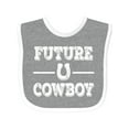 thumbnail image 1 of Inktastic Future Cowboy Boys Rodeo Boys Baby Bib, 1 of 4