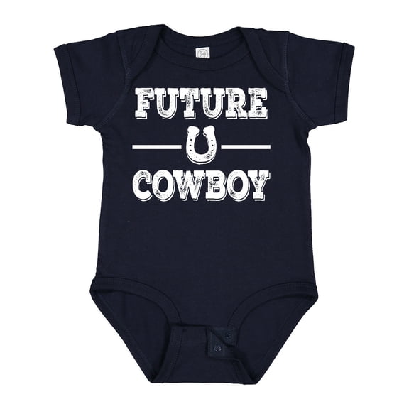 Inktastic Future Cowboy Boys Rodeo Boys Baby Bodysuit