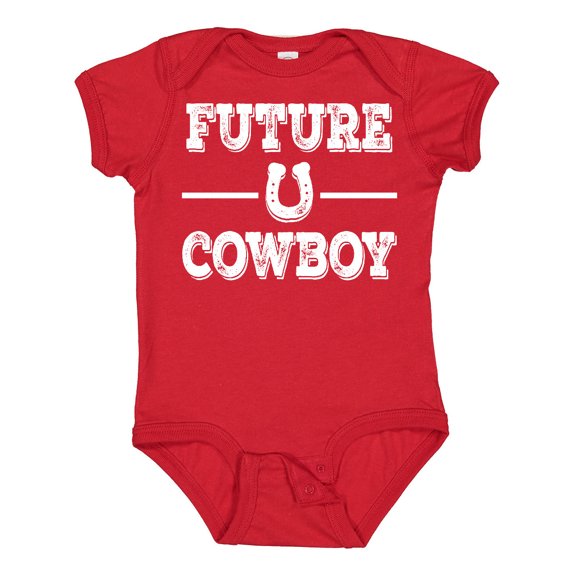 Inktastic Future Cowboy Boys Rodeo Boys Baby Bodysuit
