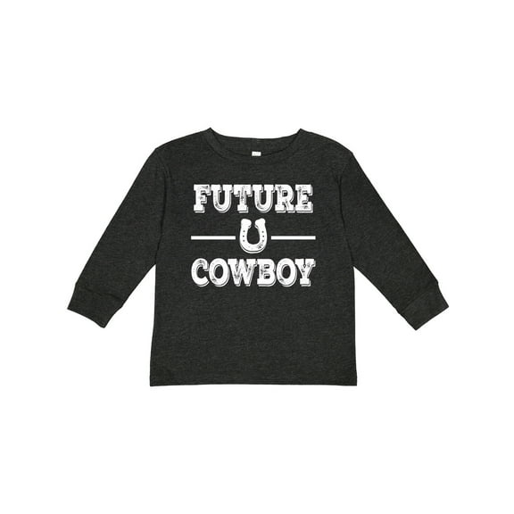 Inktastic Future Cowboy Boys Rodeo Boys Long Sleeve Toddler T-Shirt