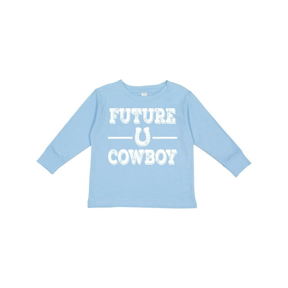 Inktastic Future Cowboy Boys Rodeo Boys Long Sleeve Toddler T-Shirt