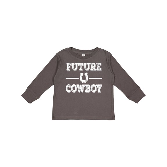 Inktastic Future Cowboy Boys Rodeo Boys Long Sleeve Toddler T-Shirt