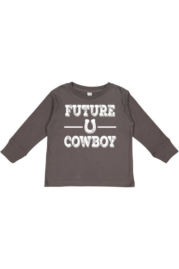Future Cowboy Boys Rodeo Boys Long Sleeve Toddler T-Shirt