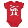 thumbnail image 1 of Inktastic Future Cowboy Western Boots Boys Baby Bodysuit, 1 of 5