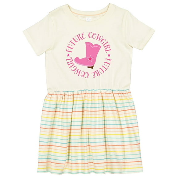 Inktastic Future Cowgirl Girls Girls Toddler Dress