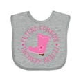 thumbnail image 1 of Inktastic Future Cowgirl Girls Girls Baby Bib, 1 of 4