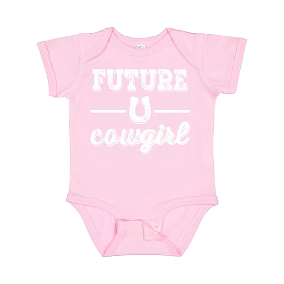 Inktastic Future Cowgirl Girls Girls Baby Bodysuit