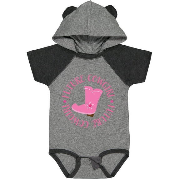 Inktastic Future Cowgirl Girls Girls Baby Bodysuit