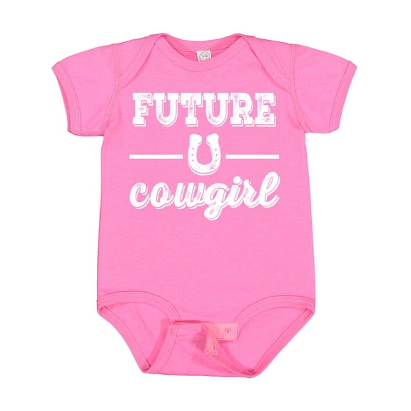 Inktastic Future Cowgirl Girls Girls Baby Bodysuit
