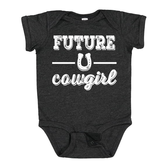 Inktastic Future Cowgirl Girls Girls Baby Bodysuit