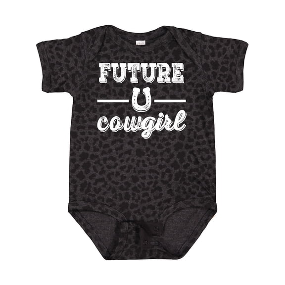 Inktastic Future Cowgirl Girls Girls Baby Bodysuit