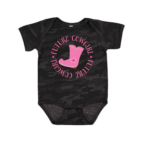 Inktastic Future Cowgirl Girls Girls Baby Bodysuit
