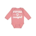 thumbnail image 1 of Inktastic Future Cowgirl Girls Girls Long Sleeve Baby Bodysuit, 1 of 5