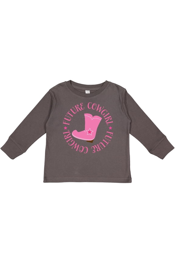 Future Cowgirl Girls Girls Long Sleeve Toddler T-Shirt