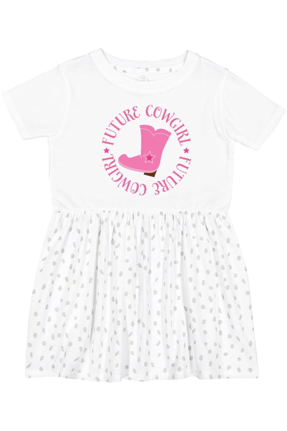 Future Cowgirl Girls Girls Toddler Dress