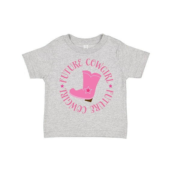 Inktastic Future Cowgirl Girls Girls Toddler T-Shirt